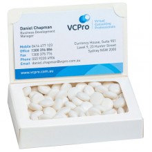 Bizcard Box with Chewy Mints 50g