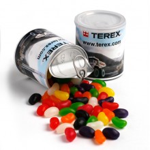 MINI JELLY BEANS IN PULL CAN 200G (Mixed Colours or Corporate Colours)