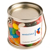 Small PVC Bucket with Mini Jelly Beans 180g