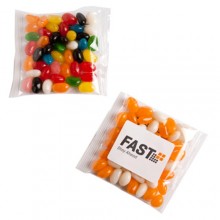 MINI JELLY BEANS BAG 50G (Mixed or Corporate Colours)