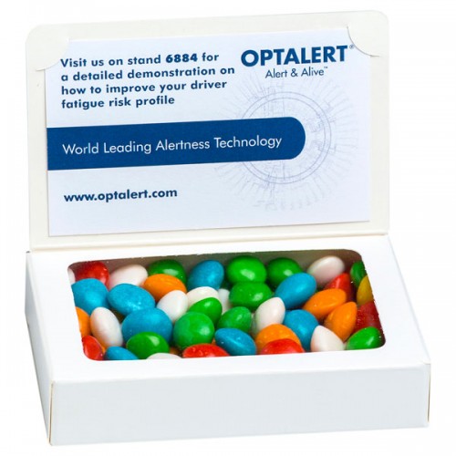 Bizcard box with Chewy fruits (Skittle Look Alike) 50g