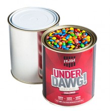 PAINT TIN WITH M&Ms 1 kg